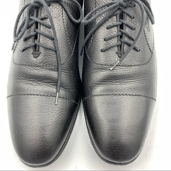 Gucci Pebbled Leather Black Oxfords Gucci 6 (US6.5) - Picture 11 of 15